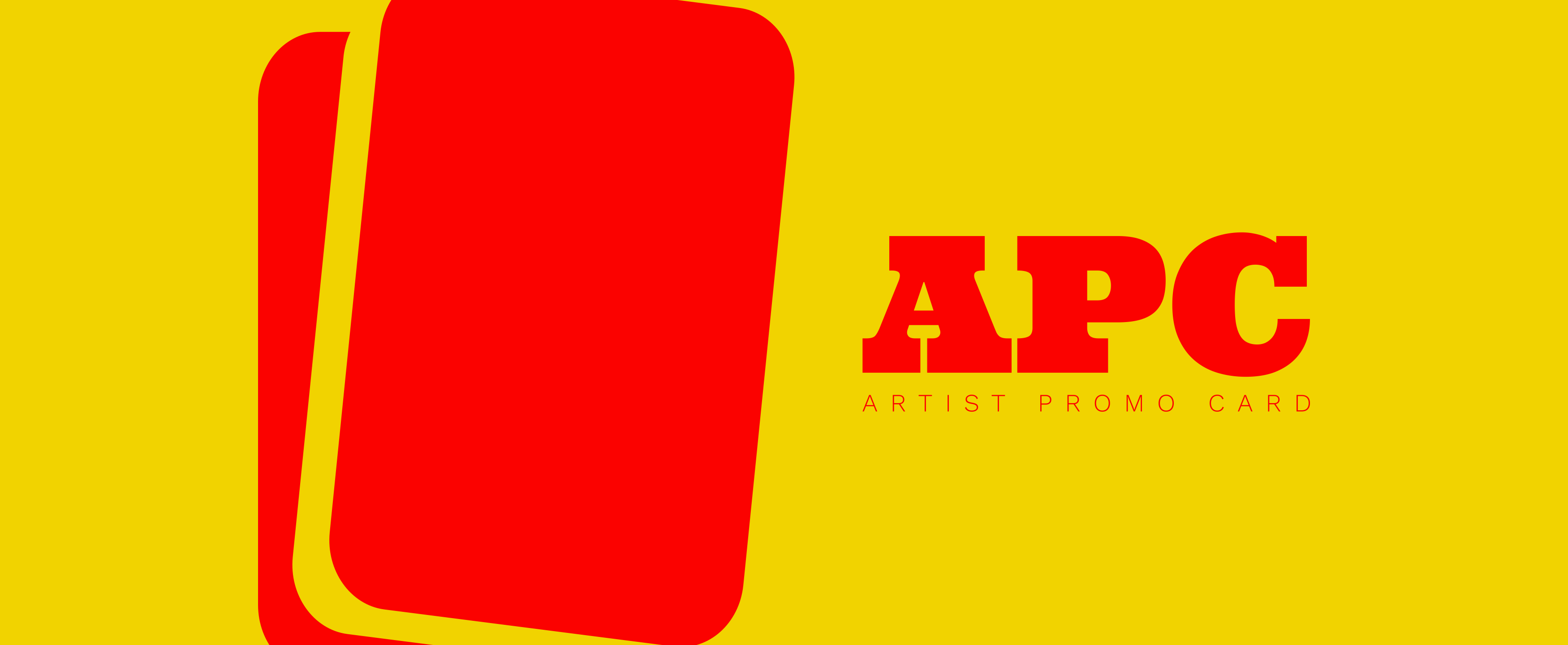APC - Artist Promo Card